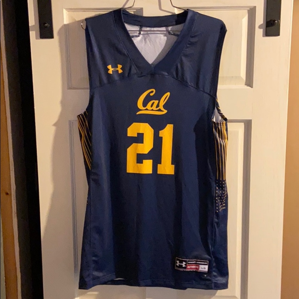 New! AUTHENTIC Cal Bears men’s basketball jersey
